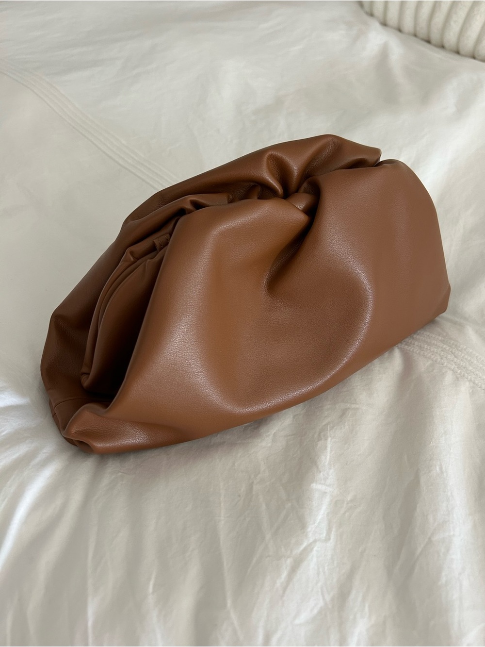 New brown oversized clutch 😎